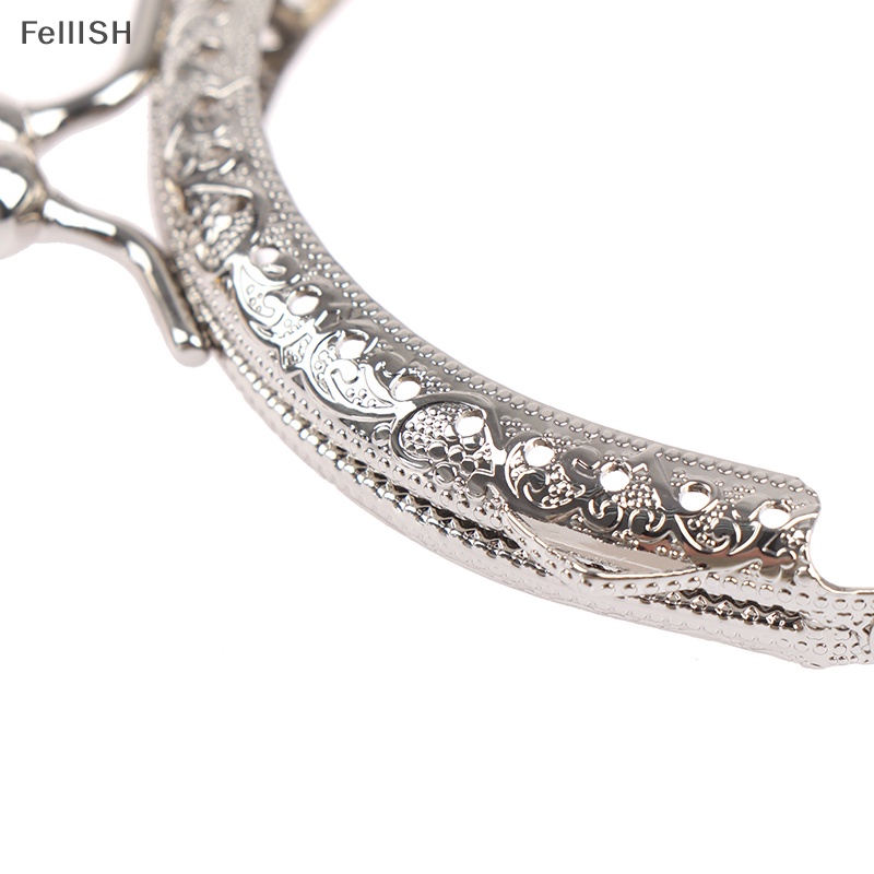 Khóa Cài Túi Xách Hình Tròn Bằng Kim Loại 8.5cm 439br