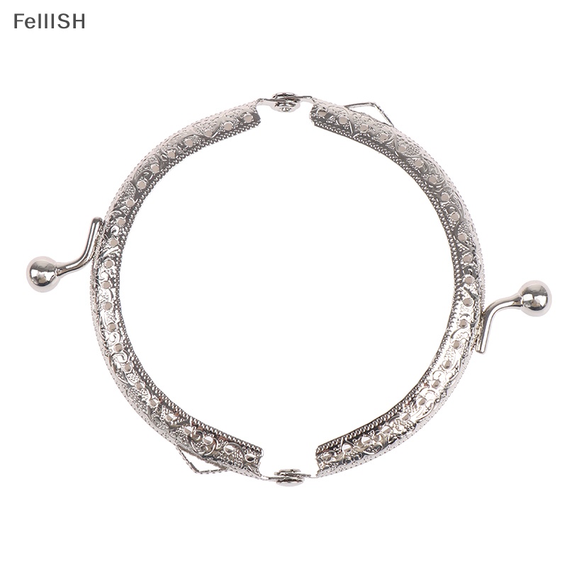 Khóa Cài Túi Xách Hình Tròn Bằng Kim Loại 8.5cm 439br