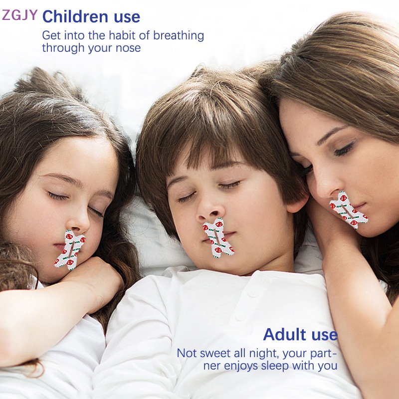Set 30 Miếng Dán Mũi Chống Ngáy Khi Ngủ Tiện Dụng Mới