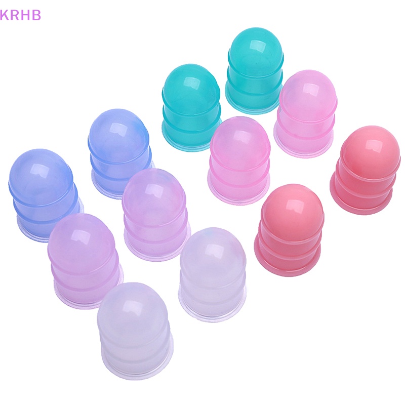 1 Cốc Giác Hơi Mát Xa Cơ Thể Bằng Silicon Chống Cellulite Mới