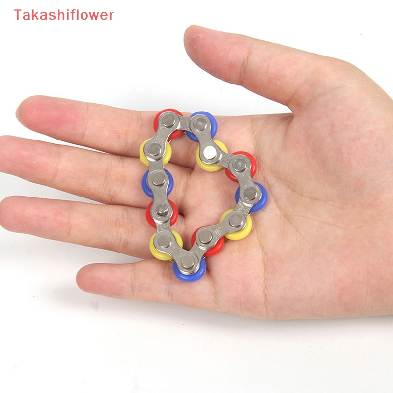 Đồ Chơi Vòng Tay / Dây Xích Xe Đạp Bằng Kim Loại 6 / 8 / 10 / 12 Giảm Căng Thẳng