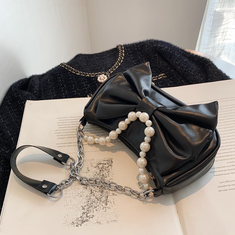 Túi Đeo Chéo Đính Nơ Phong Cách Nhật Bản Mới Cho Nữ
