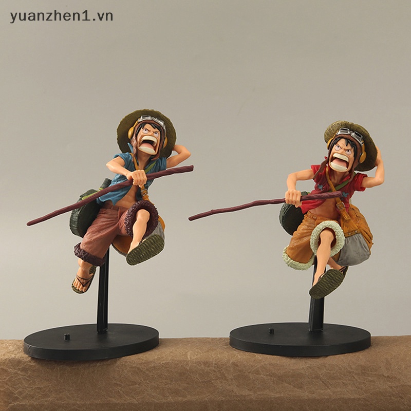 Mô Hình Nhân Vật Monkey D Luffy Phiêu Lưu Chạy Bộ Vui Nhộn Bằng PVC