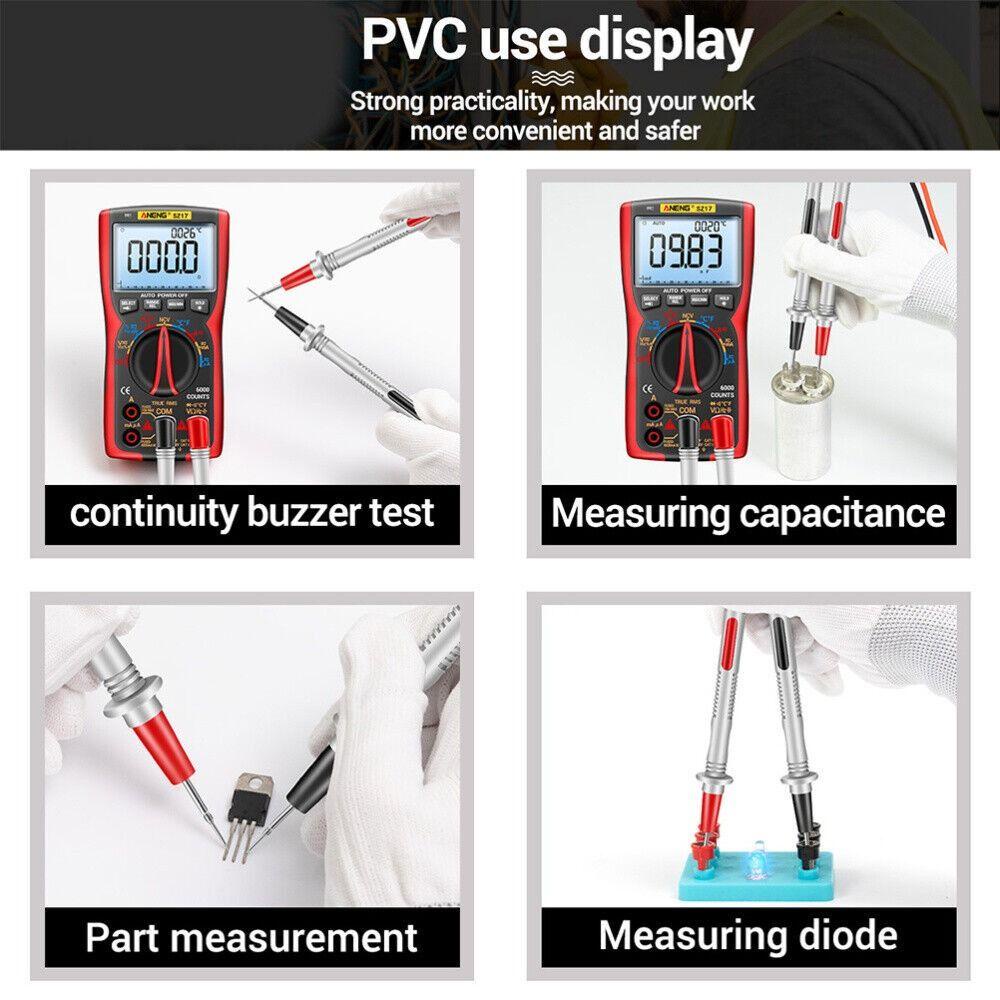 KUNHEV Dụng Cụ Đo Vạn Năng Phích Cắm Chuối Tiện Dụng