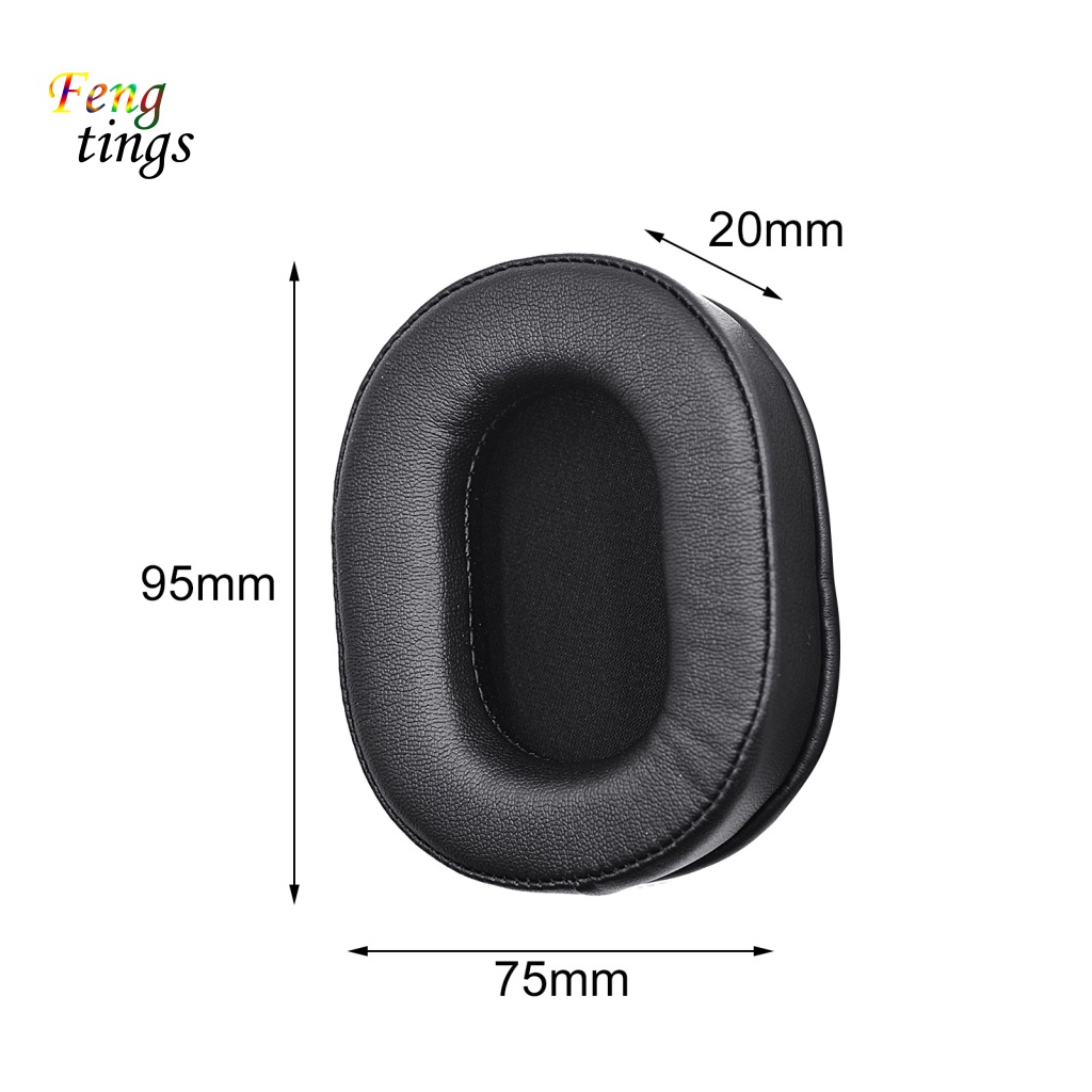 1 Cặp Mút Đệm Tai Nghe Bằng Da Giả Protein Giảm Tiếng Ồn Thay Thế Cho JBL E65BTNC