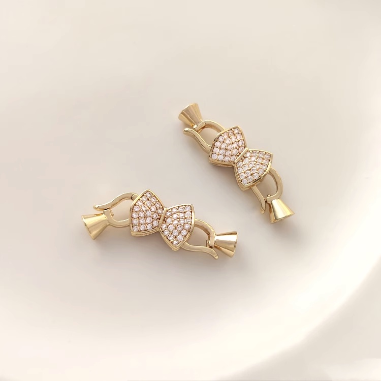 Dây Chuyền Mạ Vàng 14K Đính Ngọc Trai Có Khóa Cài Nhiều Màu Sắc