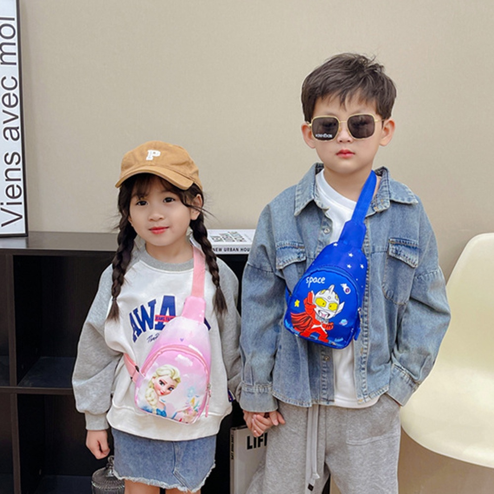 Túi Đeo Chéo Nhỏ In Họa Tiết Hoạt Hình Cho Trẻ Mẫu Giáo / Trẻ Mẫu Giáo