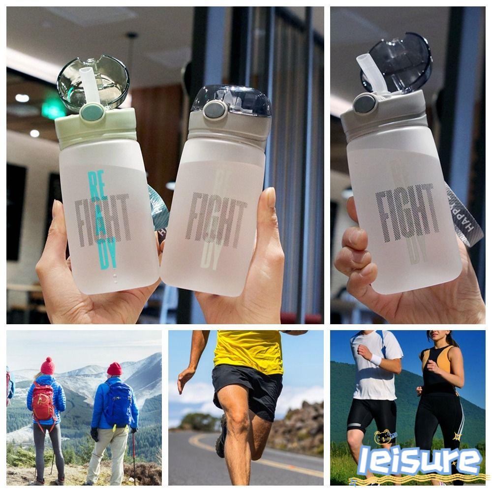 Bình Nước Thể Thao 520ML Có Ống Hút Chống Vỡ Tiện Dụng