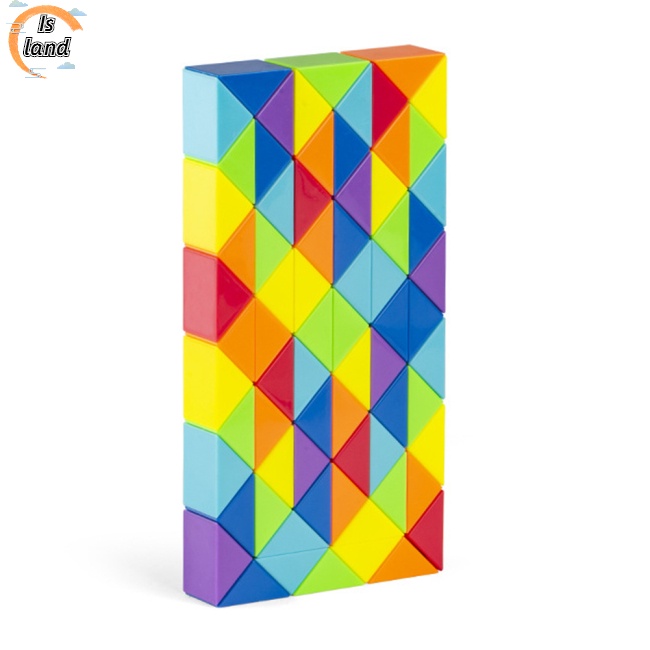 Đồ Chơi Khối Lập Phương 3D Nhiều Màu Sắc Dingsheng 24 36 48 60 72 Segments Magic Rule