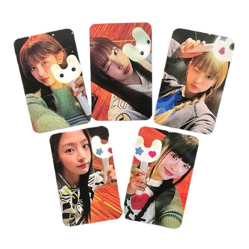 Thẻ Ảnh Kèm Móc Khóa Hình Nhân Vật HANNI MINJI Merchandise