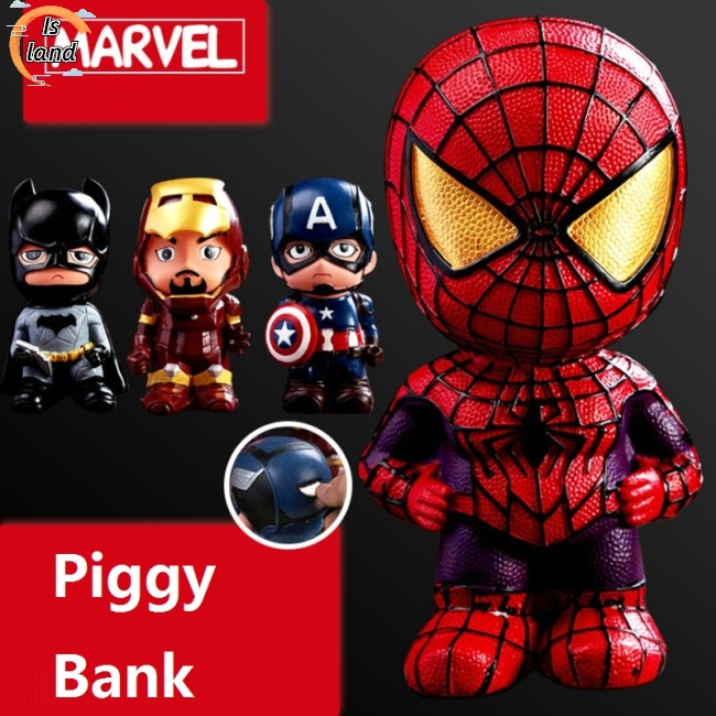 Hộp Đựng Tiền Tiết Kiệm An Toàn Hình Siêu Anh Hùng Cho Trẻ Em