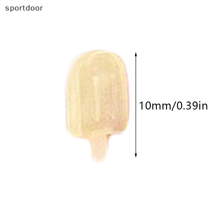 Bộ 5 Phụ Kiện Làm Trang Sức Hình Que Kem Dạ Quang DIY