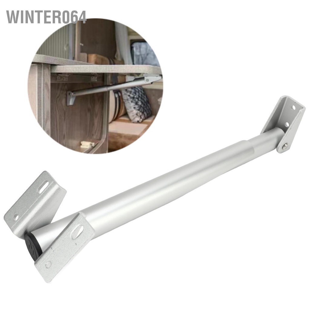 Winter064 Thanh giá đỡ mở rộng quầy 260‑430mm Bản lề hỗ trợ kệ gấp bằng hợp kim nhôm cho nhà bếp RV