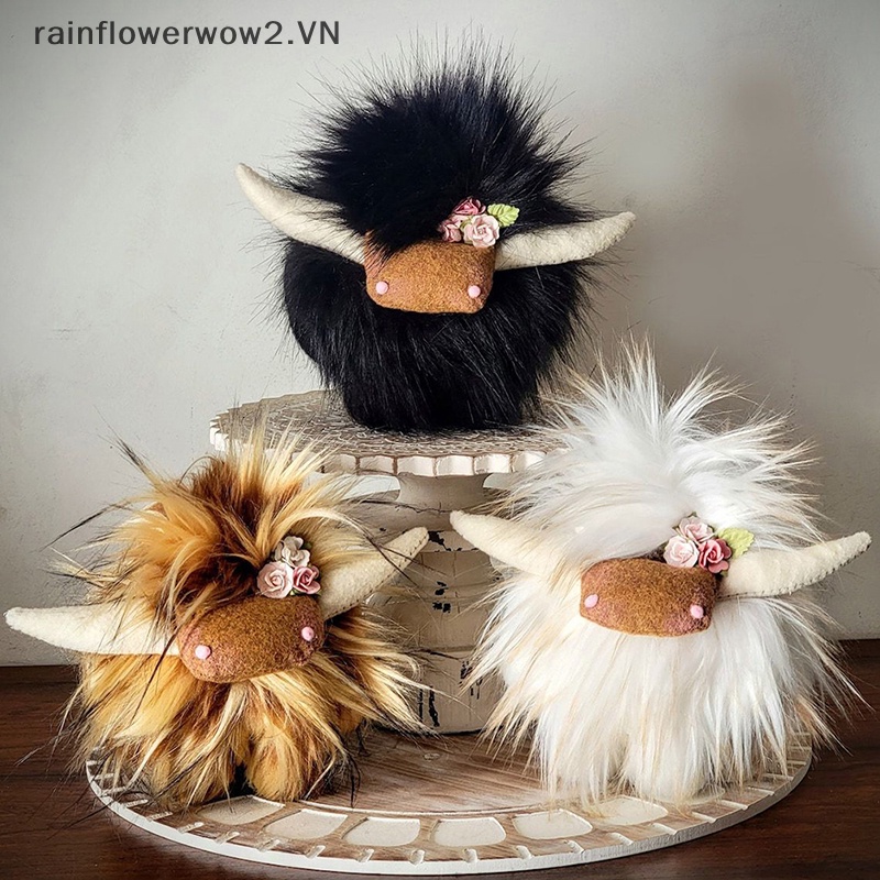 Bò Sữa Nhồi Bông Mềm Mại Trang Trí Cao Cấp