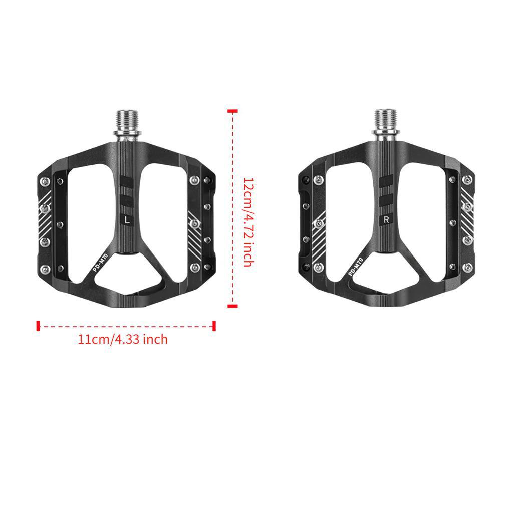 Bộ Bàn Đạp Xe Đạp 3 Vòng Bi PD-M70 Bằng Nhôm Chất Lượng Cao