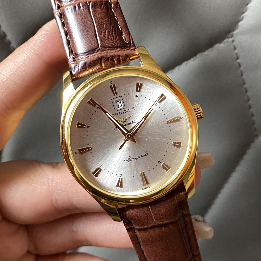 Đồng Hồ Nam Dây Da Phong Cách Vintage