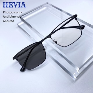 Kính râm kính râm kính râm nam nữ hình vuông HEVIA Retro FL021