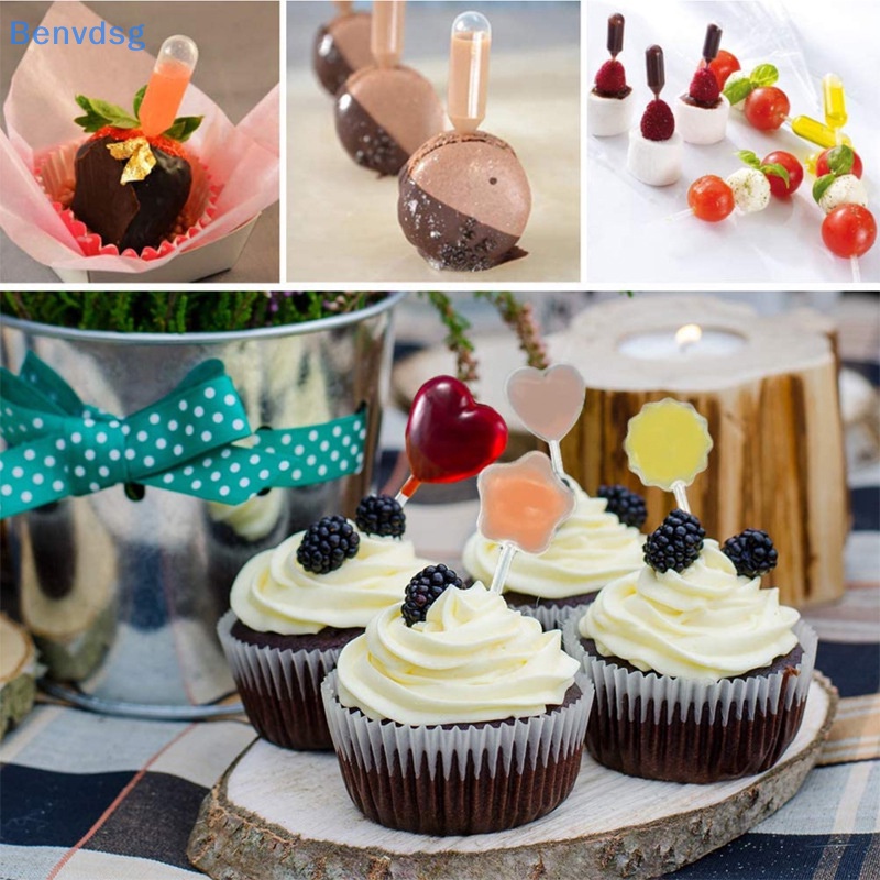 Bộ 50 Ống Nhỏ Giọt 4Ml Chuyên Dụng Cho Làm Bánh Cupcake
