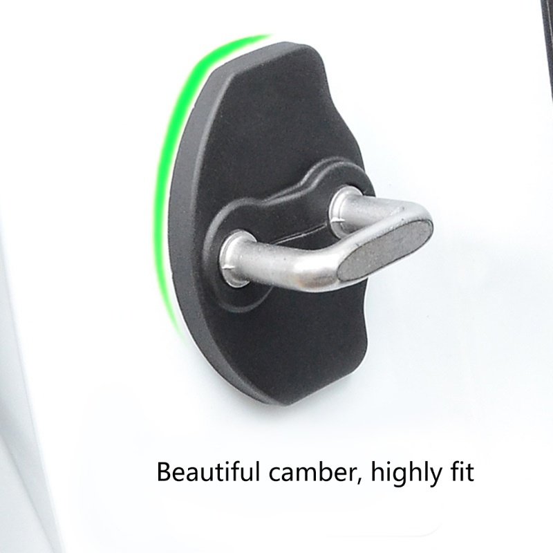 Aoto Bộ 8 Vỏ Bọc Bảo Vệ Chốt Khóa Cửa Tự Động Cho Model Y