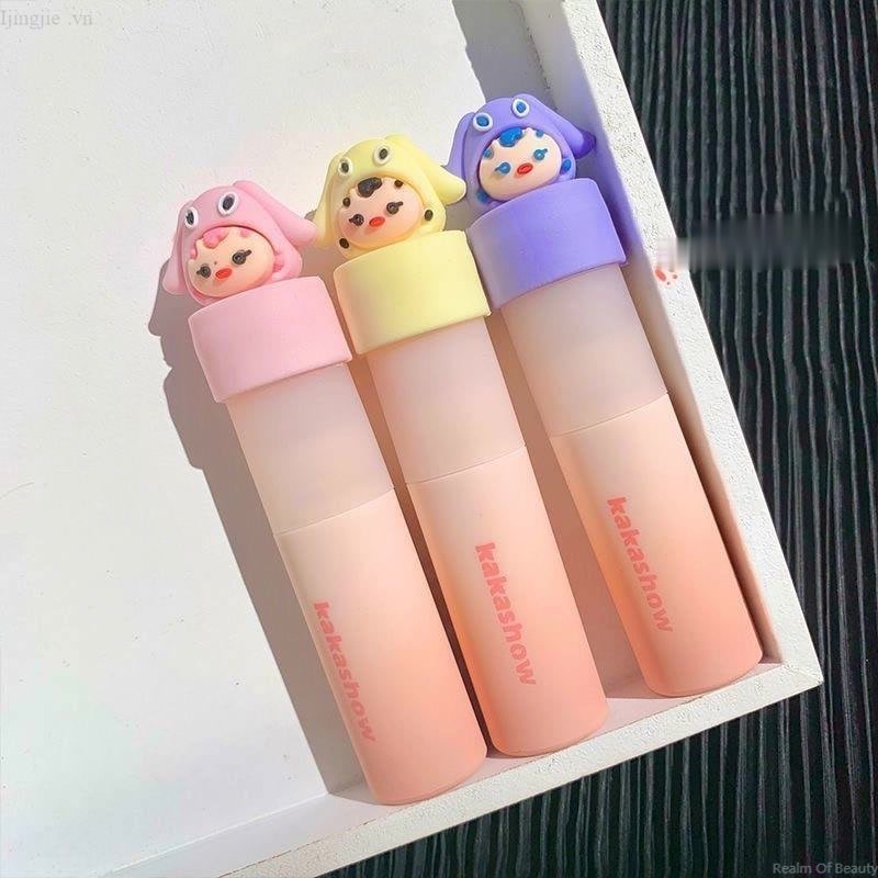 Son Bóng KAKASHOW Mịn Như Nhung Lâu Trôi Thiết Kế Hình Búp Bê Dễ Thương