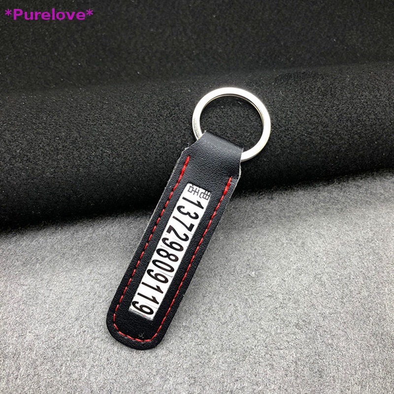 1 Móc Khóa Số Điện Thoại Chống Thất Lạc Tiện Dụng Mới