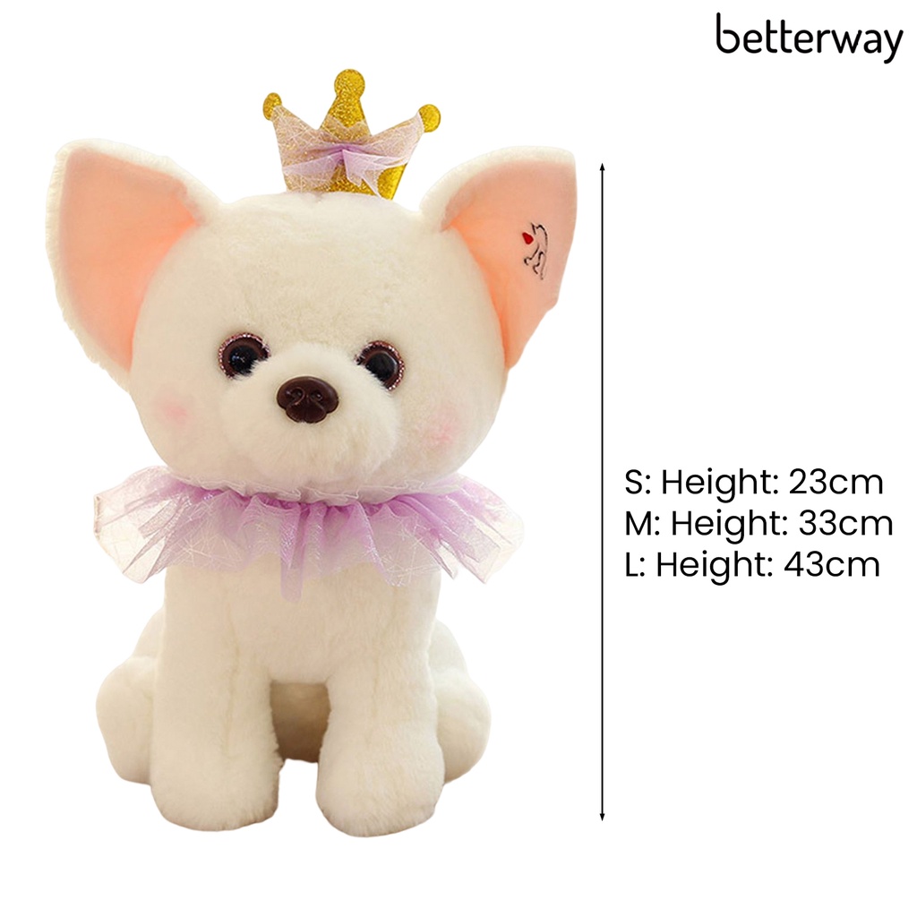 Thú Nhồi Bông Hình Chú Chó Chihuahua Dễ Thương Thoải Mái