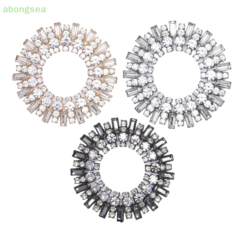 1 Kẹp Cài Giày Cao Gót Đính Đá Lấp Lánh