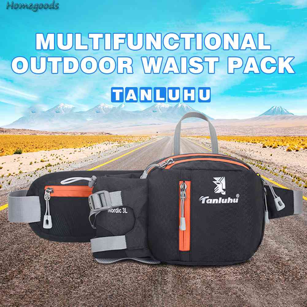 Pro-hot Túi Đeo Thắt Lưng Nylon Chống Trộm Thoáng Khí Phụ Kiện Thể Thao [homegoods.vn]