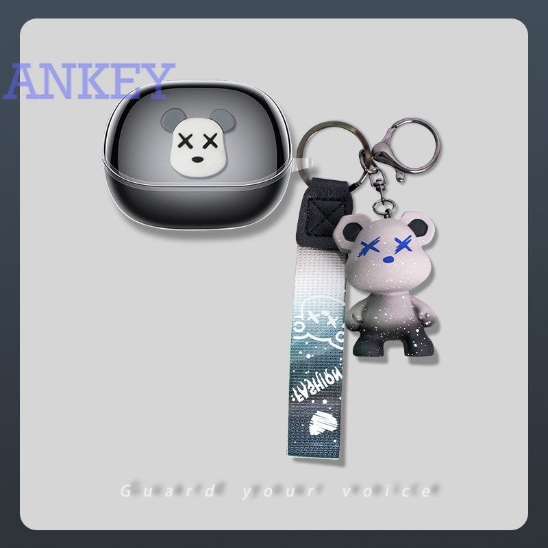 For Xiaomi Buds 4 Pro Case Transparent Protective Cute Buds4 4Pro Buds4Pro Cartoon Cover Bluetooth Earphone Shell Accessories TWS Headphone Portable