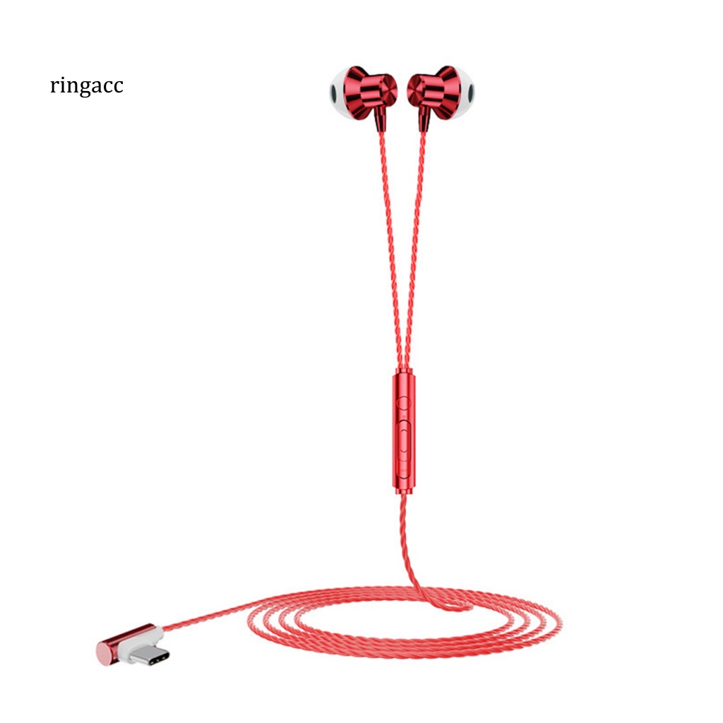 Tai Nghe Nhét Trong Có Dây Điều Khiển Và Mic Loại C Phong Cách Thể Thao Cho Điện Thoại Di Động