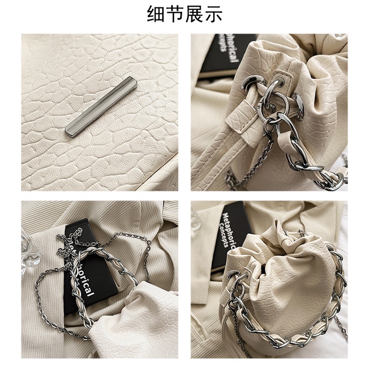 Túi Đeo Chéo Dây Rút Phong Cách Thời Trang Mùa Hè 2023