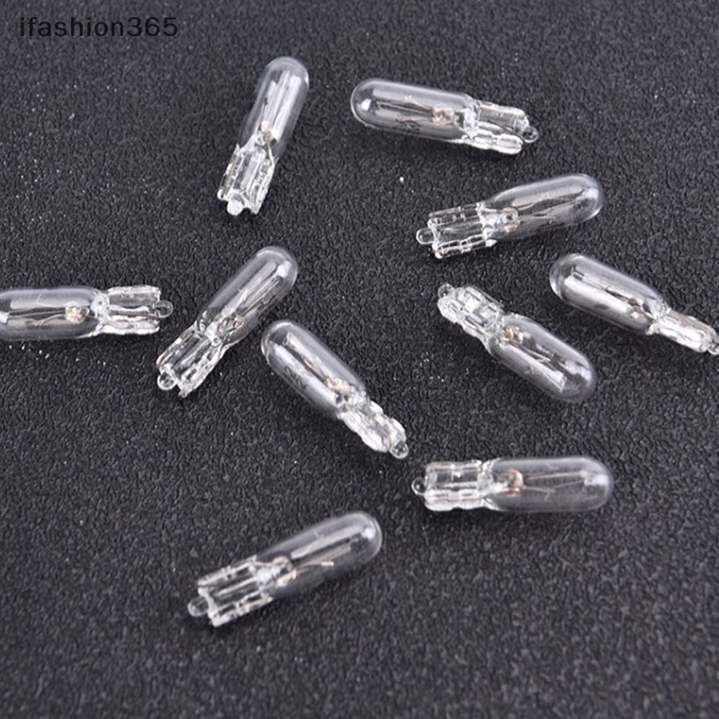 Set 20 Bóng Đèn T5 W2W 12V ifashion365 Cho Bảng Điều Khiển Xe Hơi