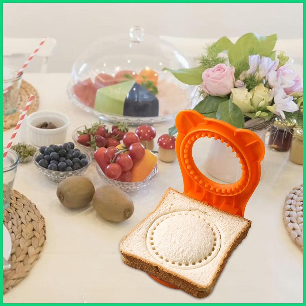 Khuôn Làm Bánh Sandwich Bằng Thép Không Gỉ DIY Cho Bé