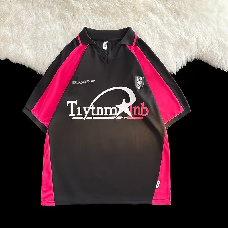 Áo Thun Tay Ngắn Mỏng Màu Sắc Tương Phản Phong Cách Mỹ Thời Trang Mùa Hè Cao Cấp Cho Nam