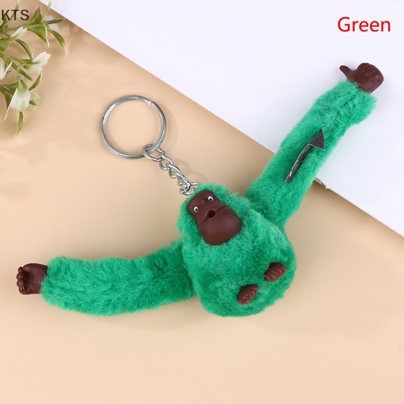 Móc Khóa Khỉ Nhồi Bông Dễ Thương