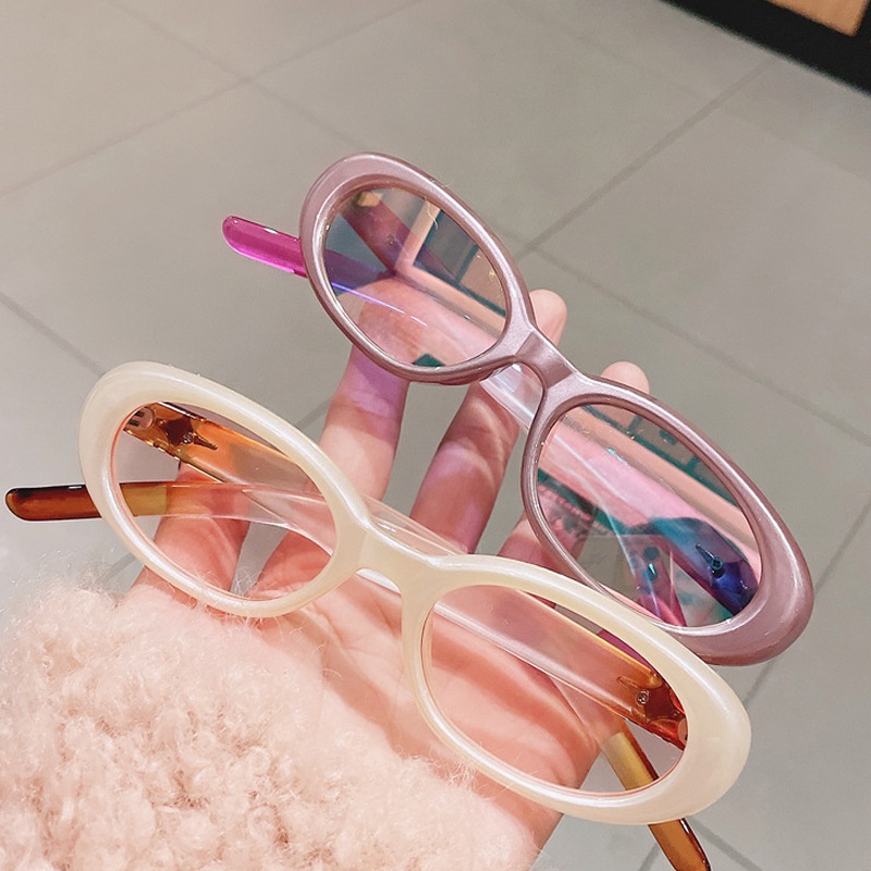 Kính Mát Gọng Vuông Thời Trang Mới Cho Nam Nữ Màu Sắc