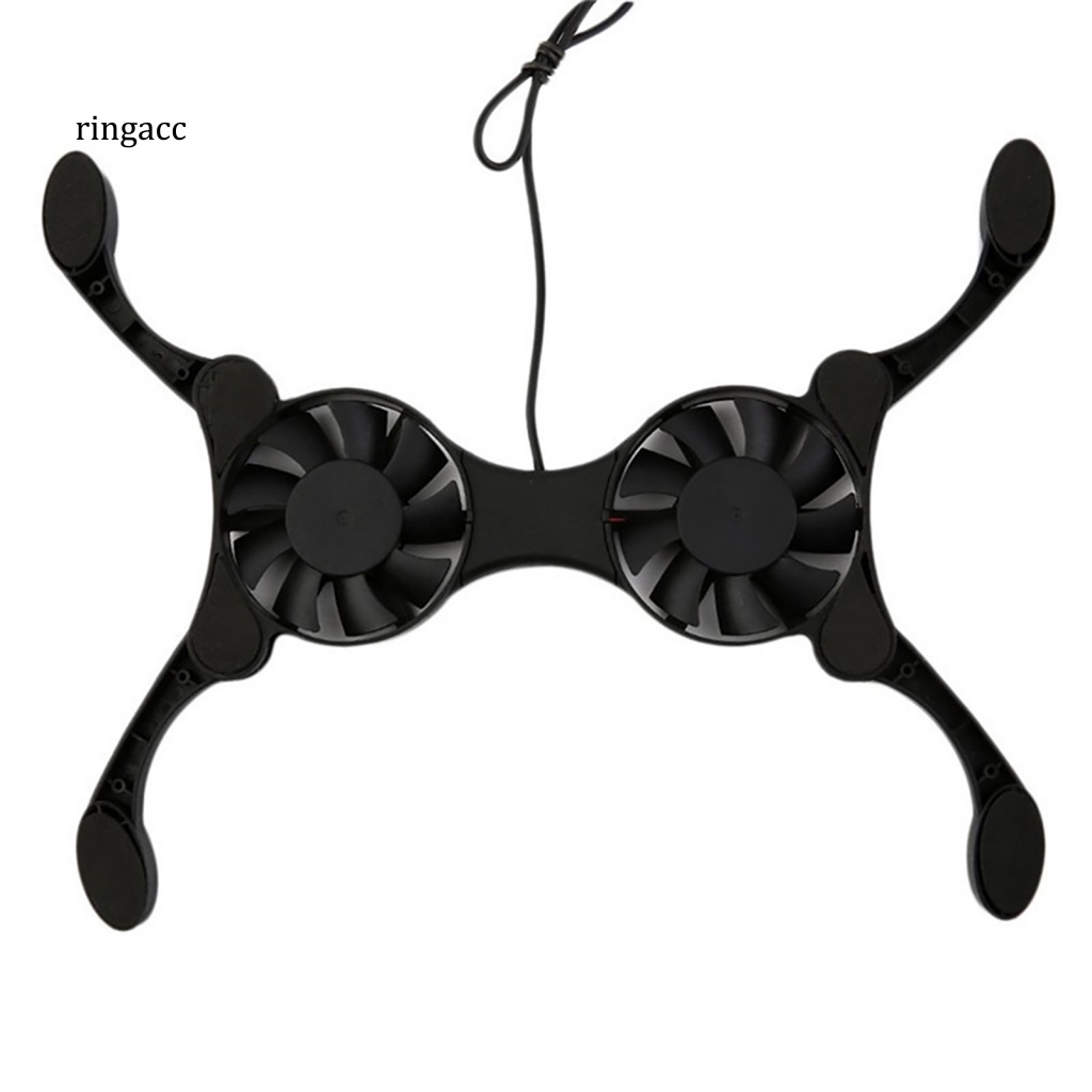 Quạt Tản Nhiệt Hai Đầu USB Hình Bạch Tuộc Có Thể Gập Lại Cho Laptop