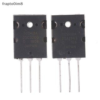 1pair 2sa1943 & 2sc5200 pnp power transistor mới