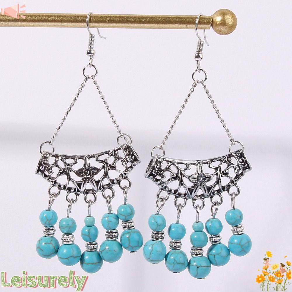 Bông Tai Dáng Dài Bằng Hợp Kim Thời Trang Đi Biển Xinh Xắn Cho Nữ