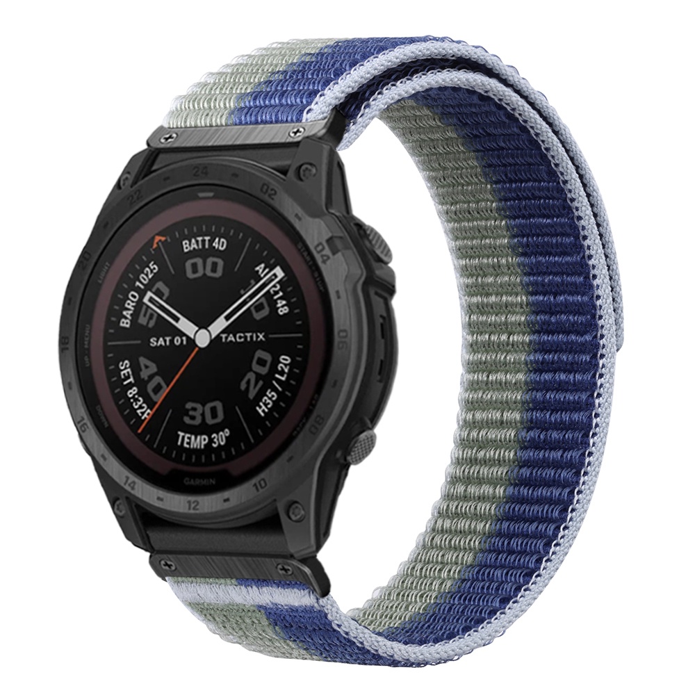 Dây Đeo Nylon 26mm Cho Đồng Hồ Thông Minh Garmin Fenix 6x Pro 5x 7x 3 HR Mk1