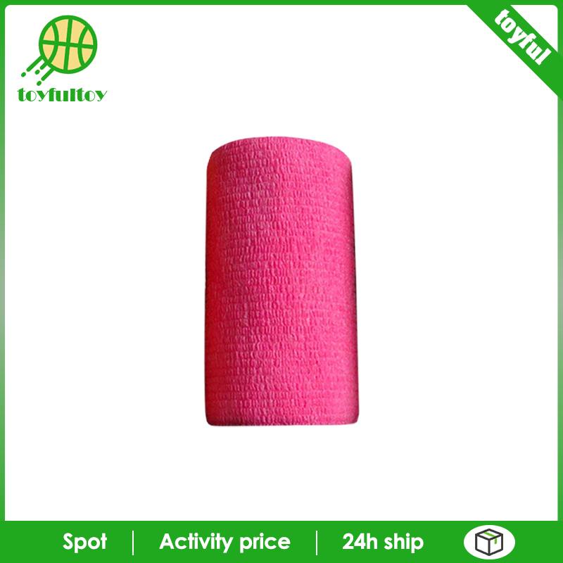 Cuộn Dây Vải Không Dệt Rộng 4 inch Tự Dính Co Giãn Dùng Quấn Mắt Cá Chân Thú Cưng