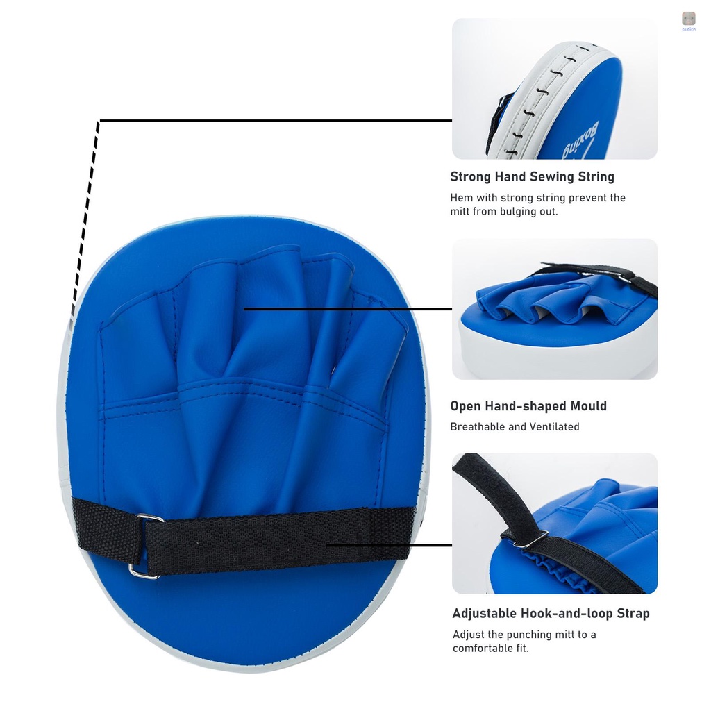 Đệm Tập Đấm Đá Bằng Da PU Dày Dặn Chuyên Dụng Cho Muay Thai Karate