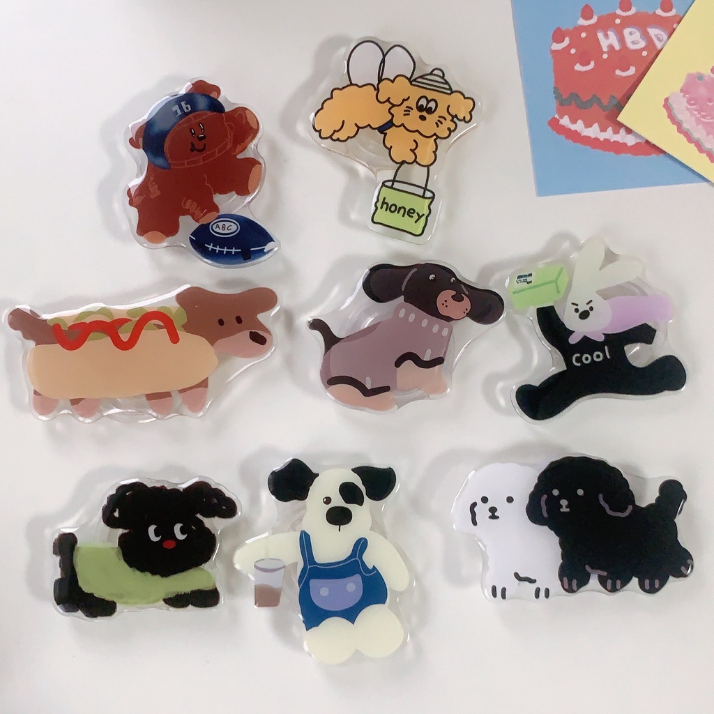 Giá Đỡ Điện Thoại Hình Chú Chó Dachshund  Grip XSP00034