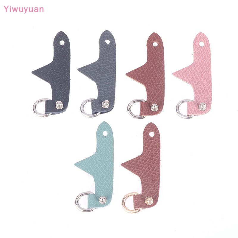 LONGCHAMP < Yiwuyuan > Phụ Kiện Túi Đeo Chéo Vai Mini Bằng Da Thật Không Cần Đục Lỗ