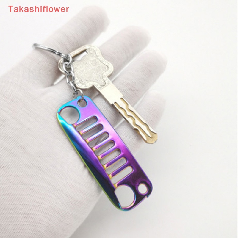 Vỉ Nướng Bằng Thép Không Gỉ Gắn Móc Khóa Xe Hơi Tiện Dụng