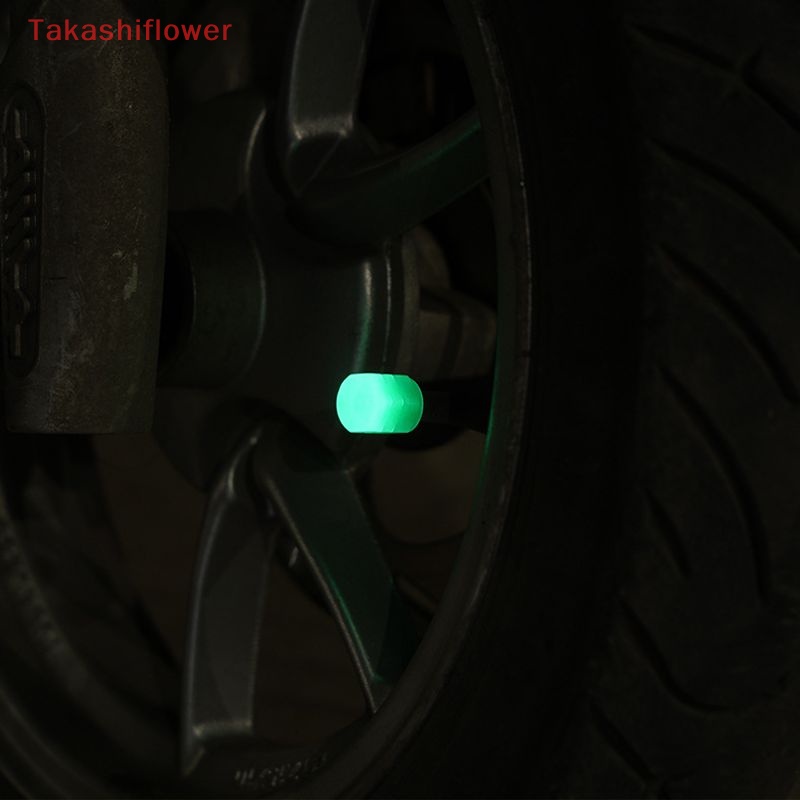 Nắp Van Bánh Xe Bằng Nhựa ABS Phát Quang Chống Bụi