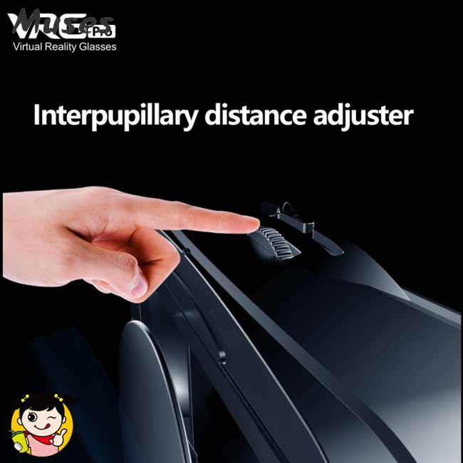 Kính Thực Tế Ảo 3D VR Thông Minh Góc Rộng Cho Điện Thoại Thông Minh 5-7 Inch