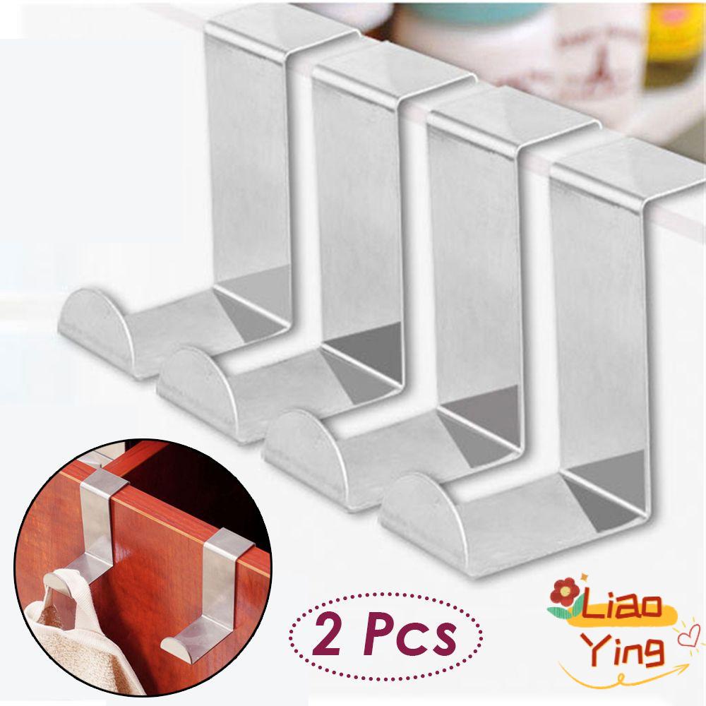 Bộ 2 Móc Treo Đồ Hình Chữ Z Bằng Thép Không Gỉ Tiện Dụng Cho Gia Đình