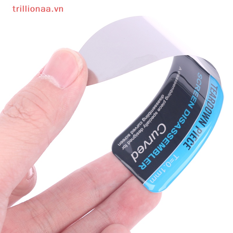 1 Dụng Cụ Mở Màn Hình Điện Thoại Bằng Thép Không Gỉ 0.1mm