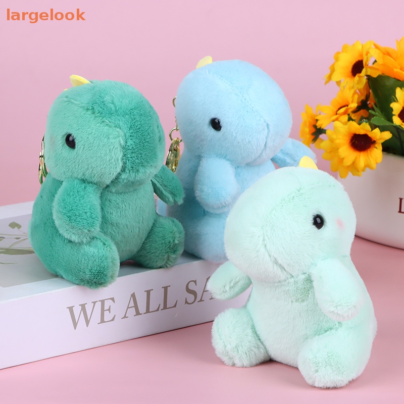 Móc Khóa Hình Khủng Long Nhồi Bông Mềm Mại Dễ Thương